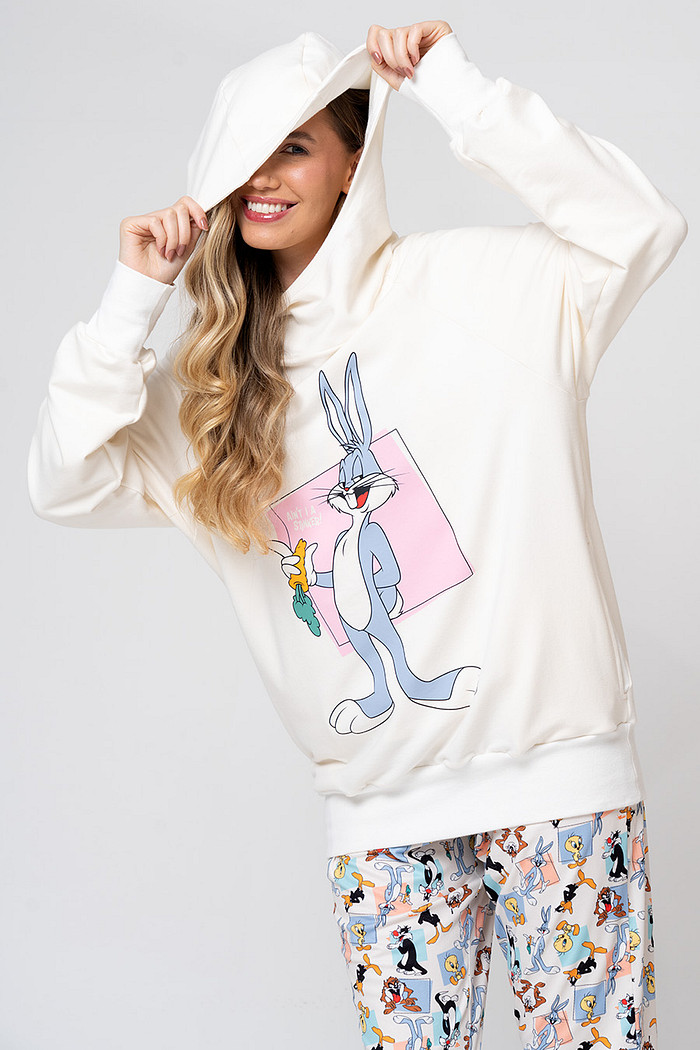 MOLETOM FEMININO CONFORT OVERSIZE