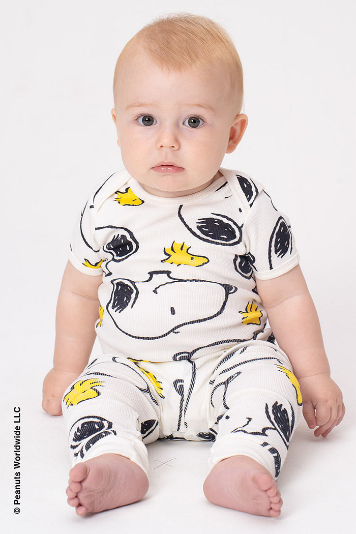 BODY + CALÇA BABY DE RIBANA UNISSEX - SNOOPY'S DAY