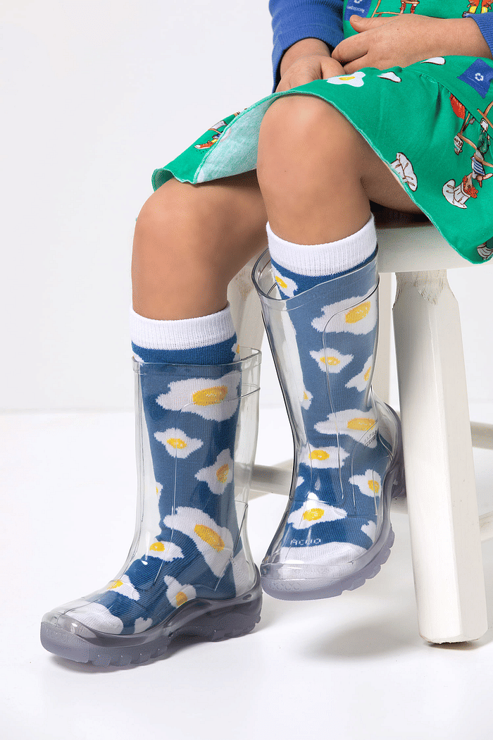 MINI GALOCHA INFANTIL - TRANSPARENTE