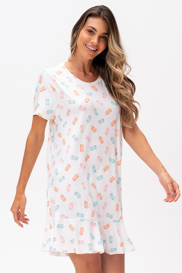 CAMISOLA COM BABADOS PICOLÉ - GIFTS FÉRIAS