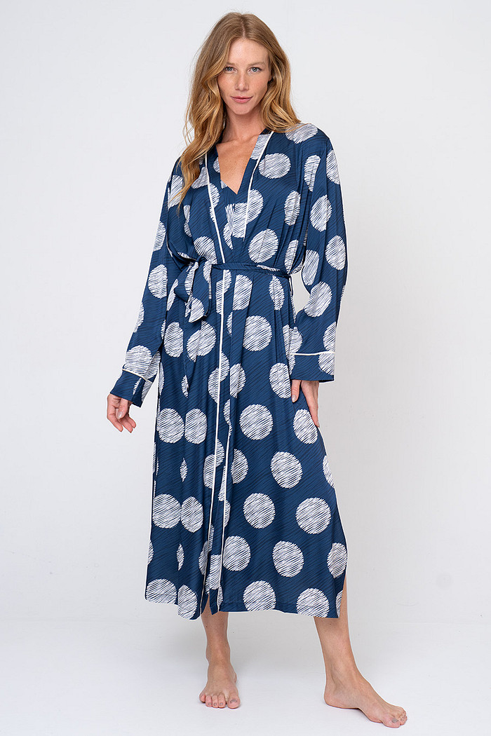 ROBE LONGO TOQUE DE SEDA POÁ 