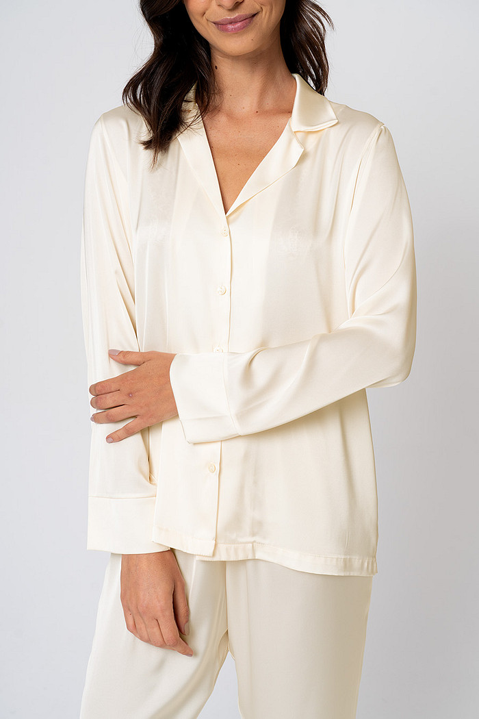 PIJAMA LONGO ACETINADO AMERICANO