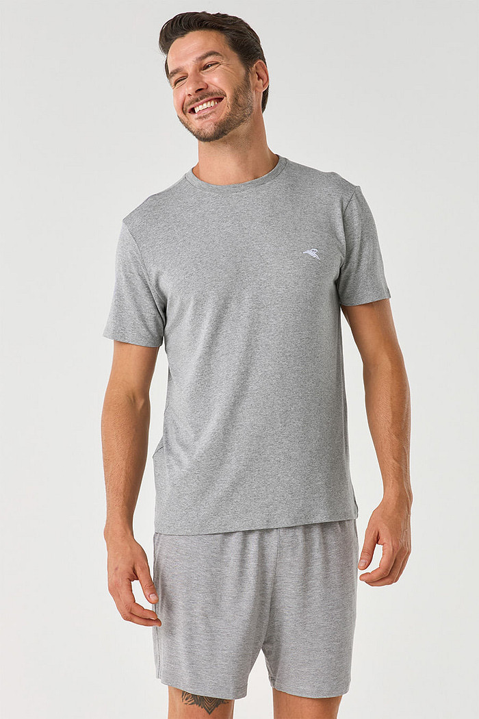 PIJAMA CURTO MASCULINO - CLÁSSICOS VISCOSE MESCLA