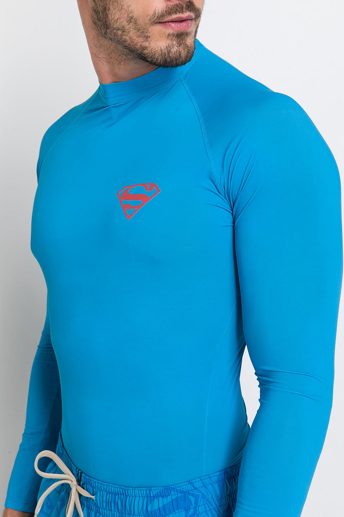BLUSA MASCULINA MANGA LONGA DE BANHO - HERÓIS DE VERÃO