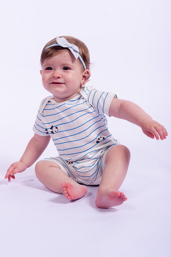 MACAQUINHO CURTO BABY - PANDA SPLASH