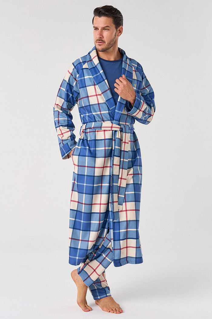 ROBE MASCULINO FLANELA - ROYAL FLUSH