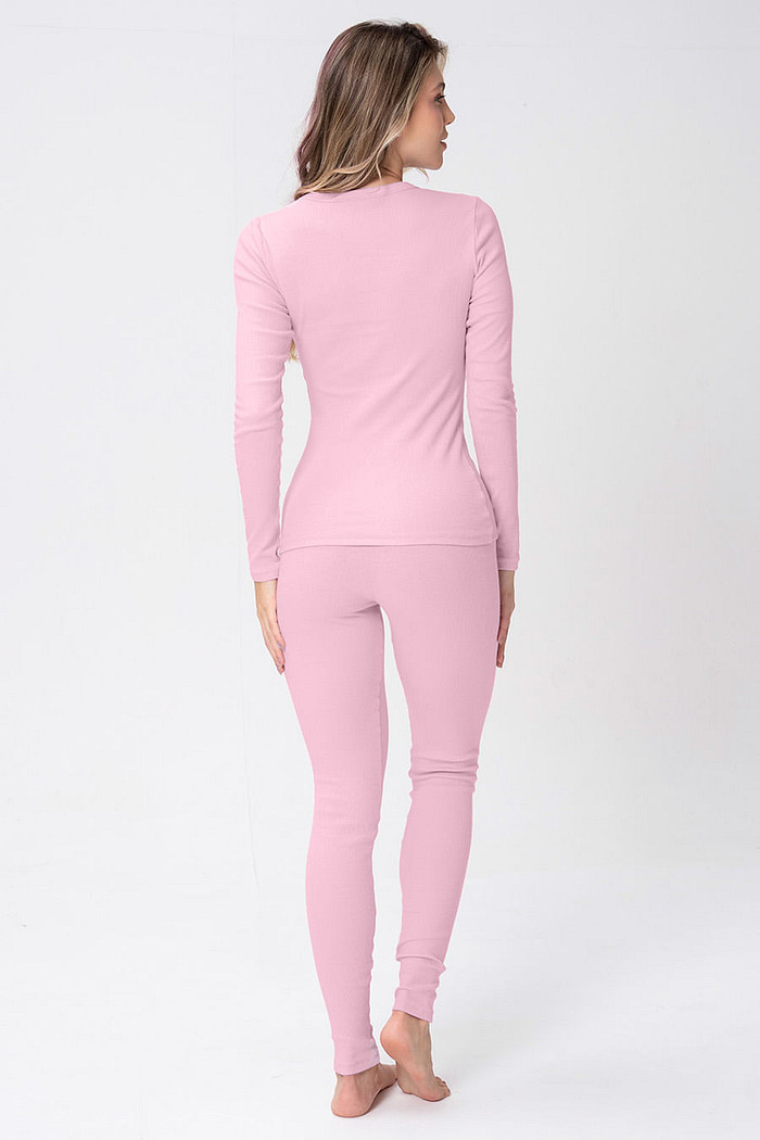 PIJAMA FEMININO DE RIBANA LONGO - CLÁSSICOS CANELADOS