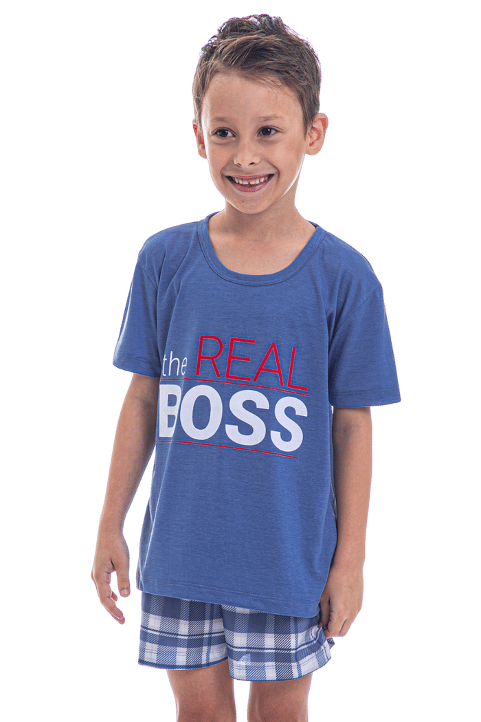 Pijama Infantil Lua Chic The Real Boss