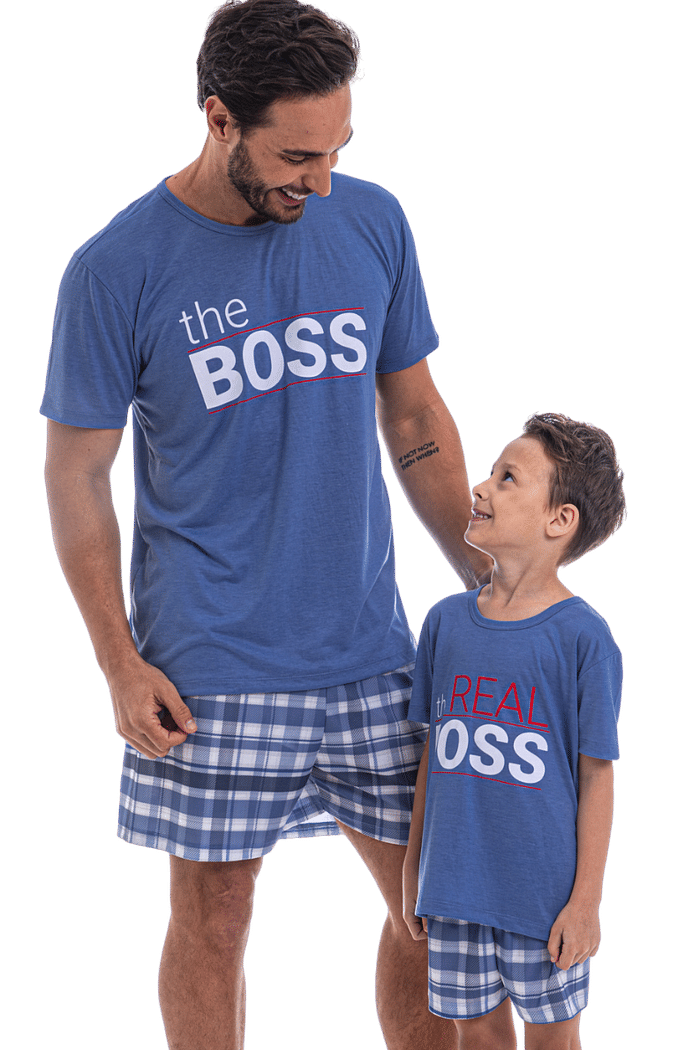 Pijama Infantil Lua Chic The Real Boss
