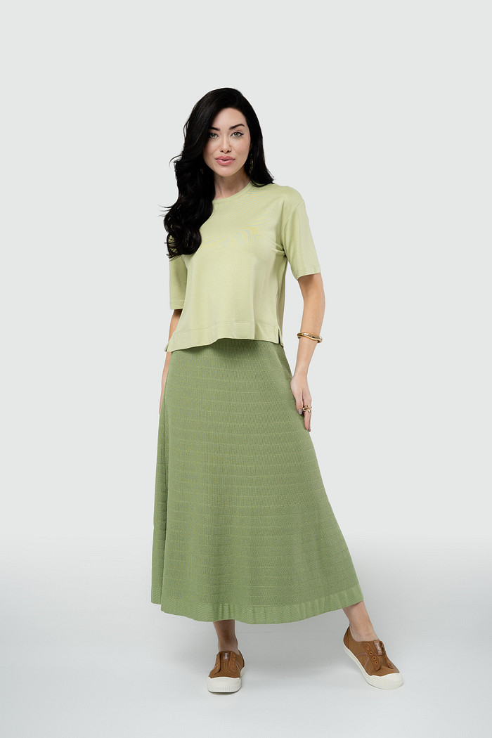 Blusa Oversized com Manga - Verde