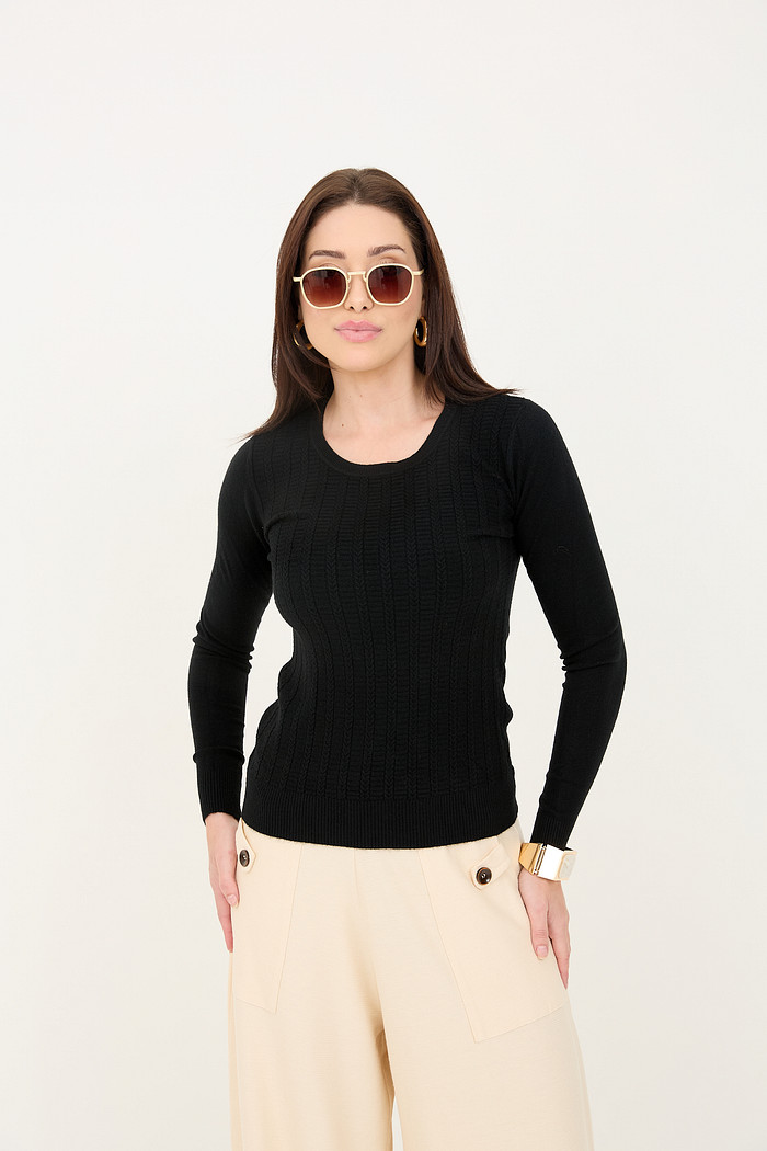 Blusa em Tricot Lyon - Preta