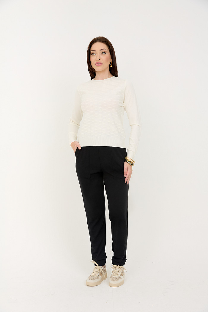 Blusa em Tricot Florença - Off White