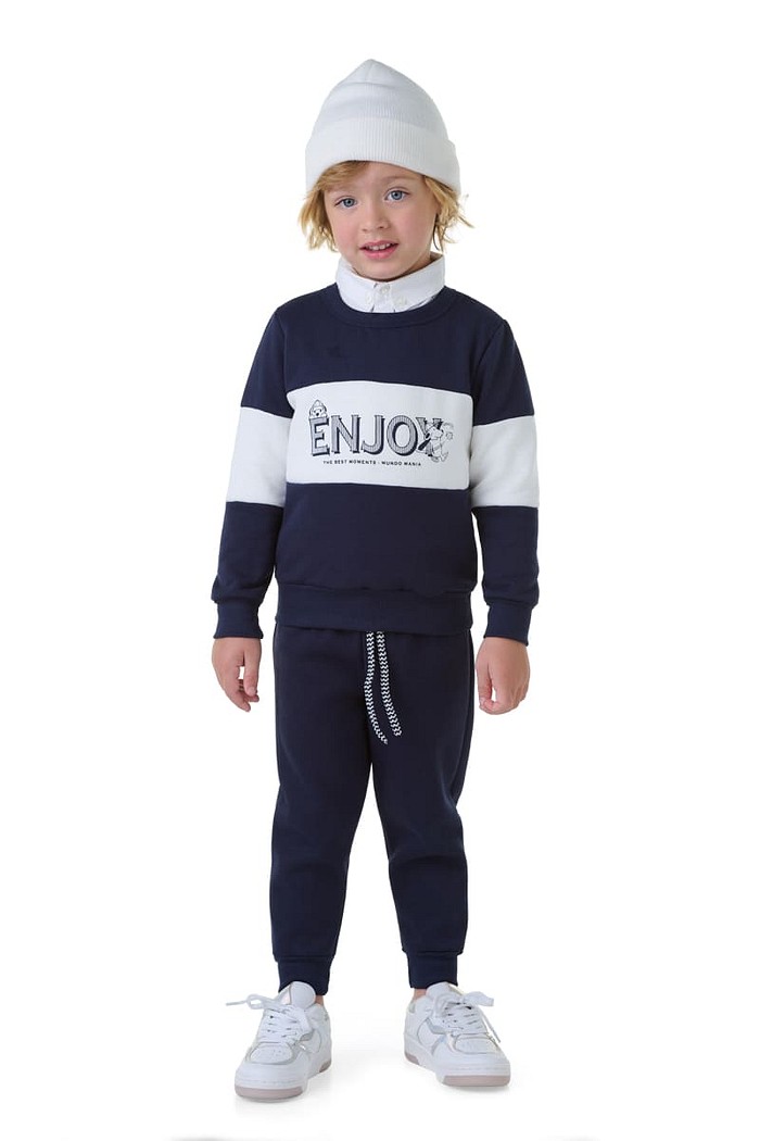 CONJUNTO BLUSÃO E CALÇA