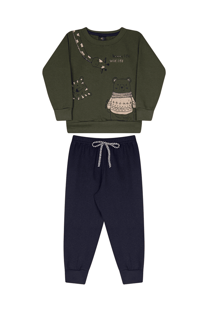 CONJUNTO BLUSÃO E CALÇA