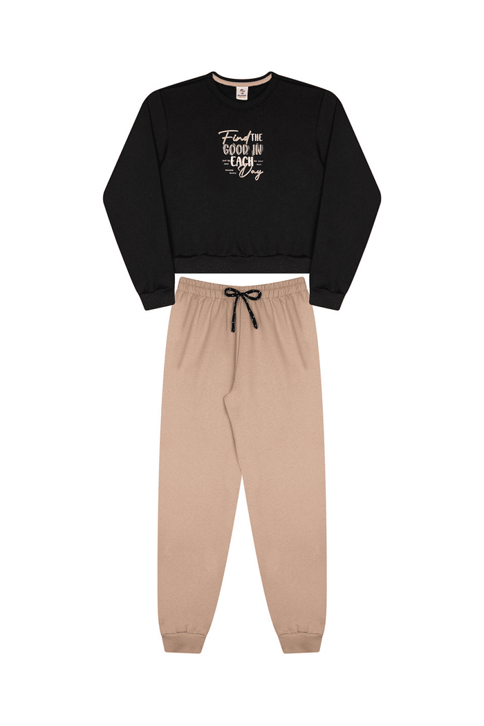 CONJUNTO BLUSÃO E CALÇA