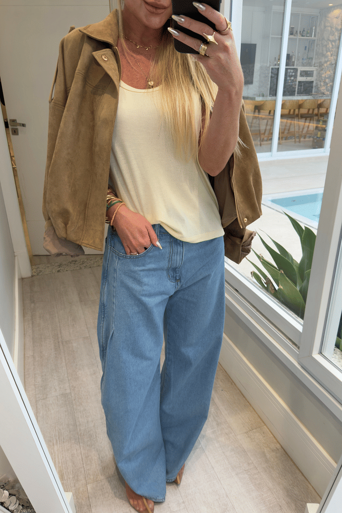 Blusa regata básica Elisa