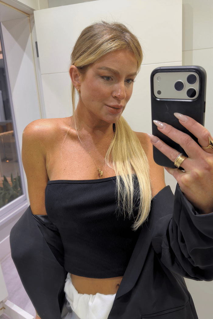 Blusa tomara que caia Laís