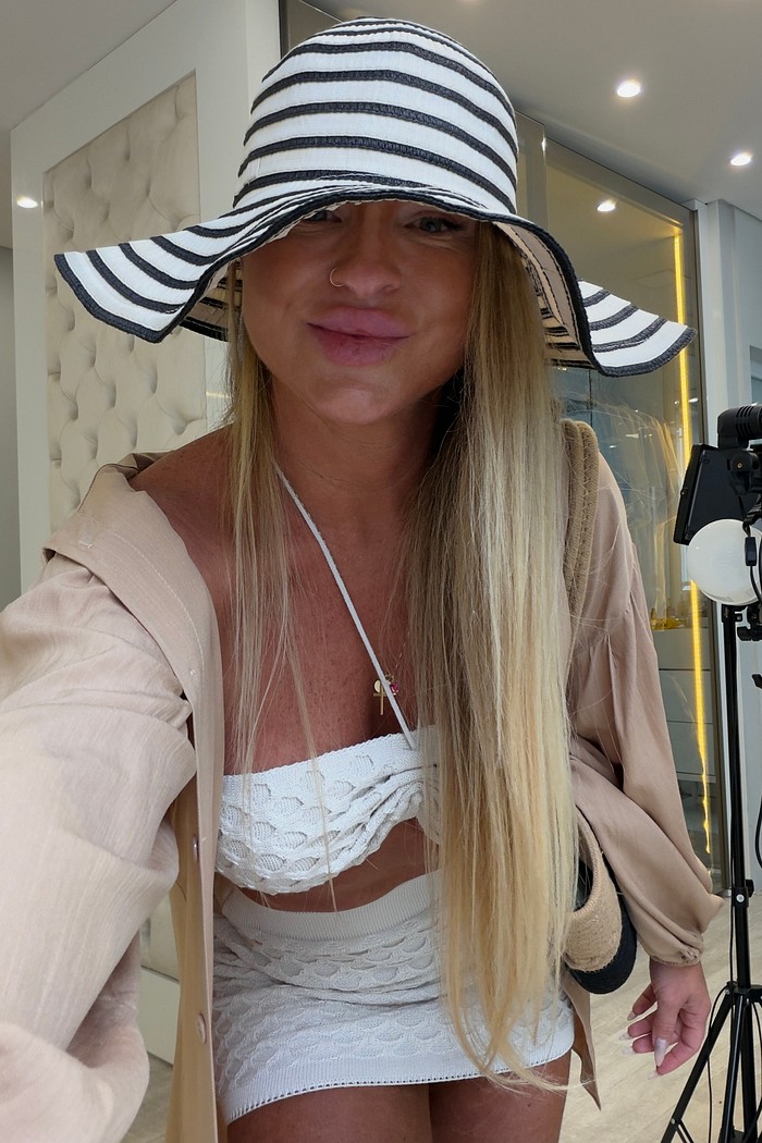 Chapéu Floppy Bicolor