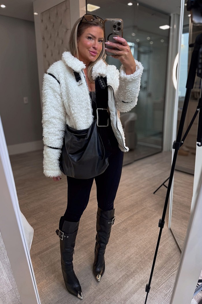 Jaqueta de pelos Wendy