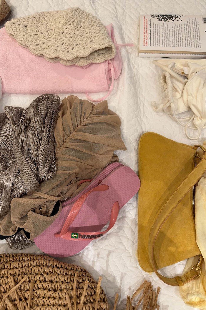 Calça pantalona em tule estampa onça Mavi