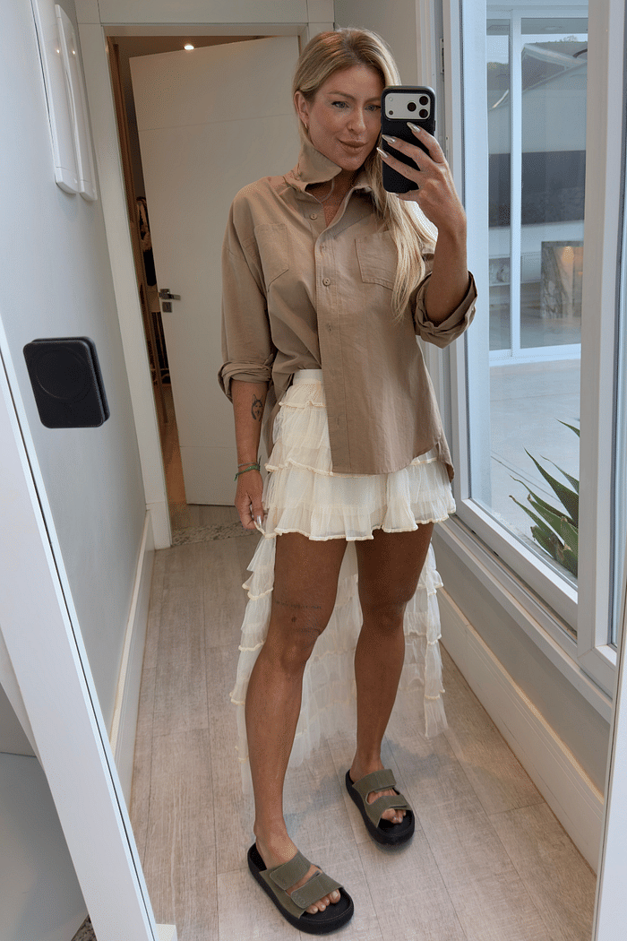 Camisa viscolinho Dariana