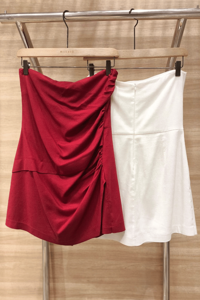 Macacão curto tomara que caia Luana