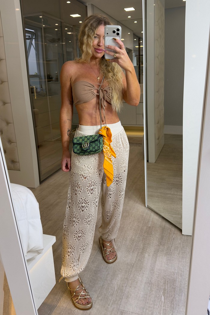 Calça de Tricô Rebeca