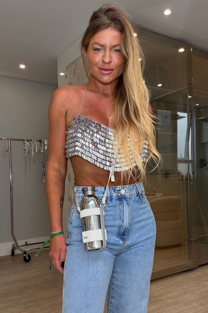 Top frente única de pedraria