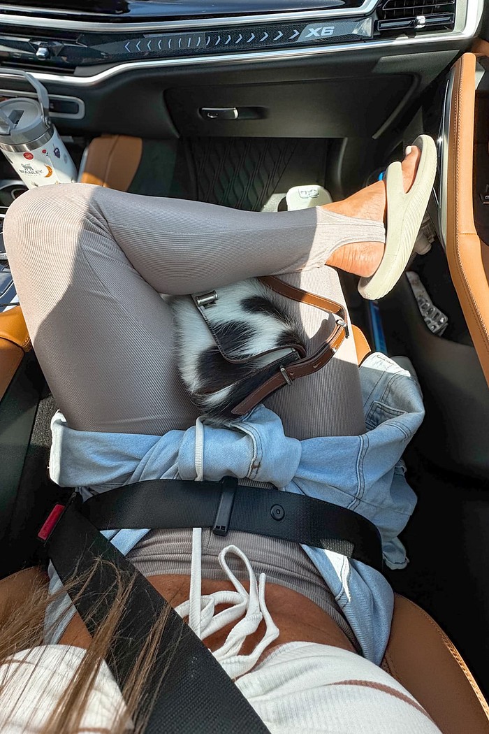 Calça legging poliamida fusô luminous pezinho