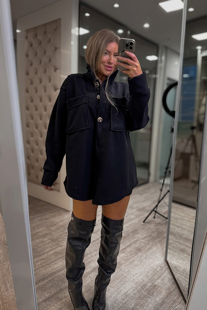 Camisa lã batida Angelina