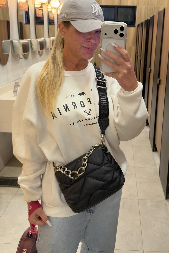 Casaco de moletom oversized Califórnia