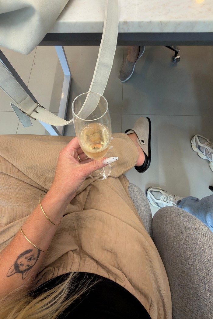 Calça ballon franzida Oriana