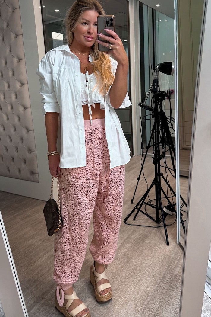 Calça de Tricô Rebeca