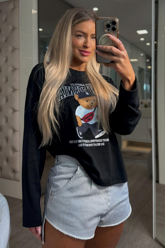 Blusa moletom California Bear