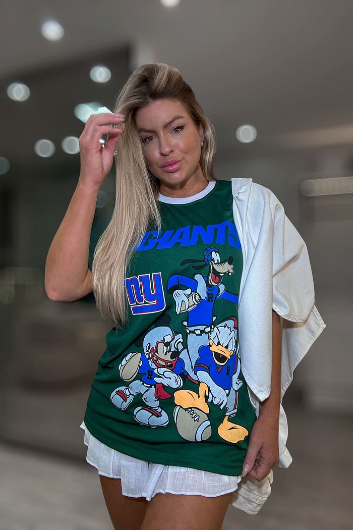 Camiseta estampada animação Giants