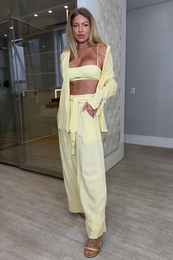 Camisa alongada em viscolinho Elisa