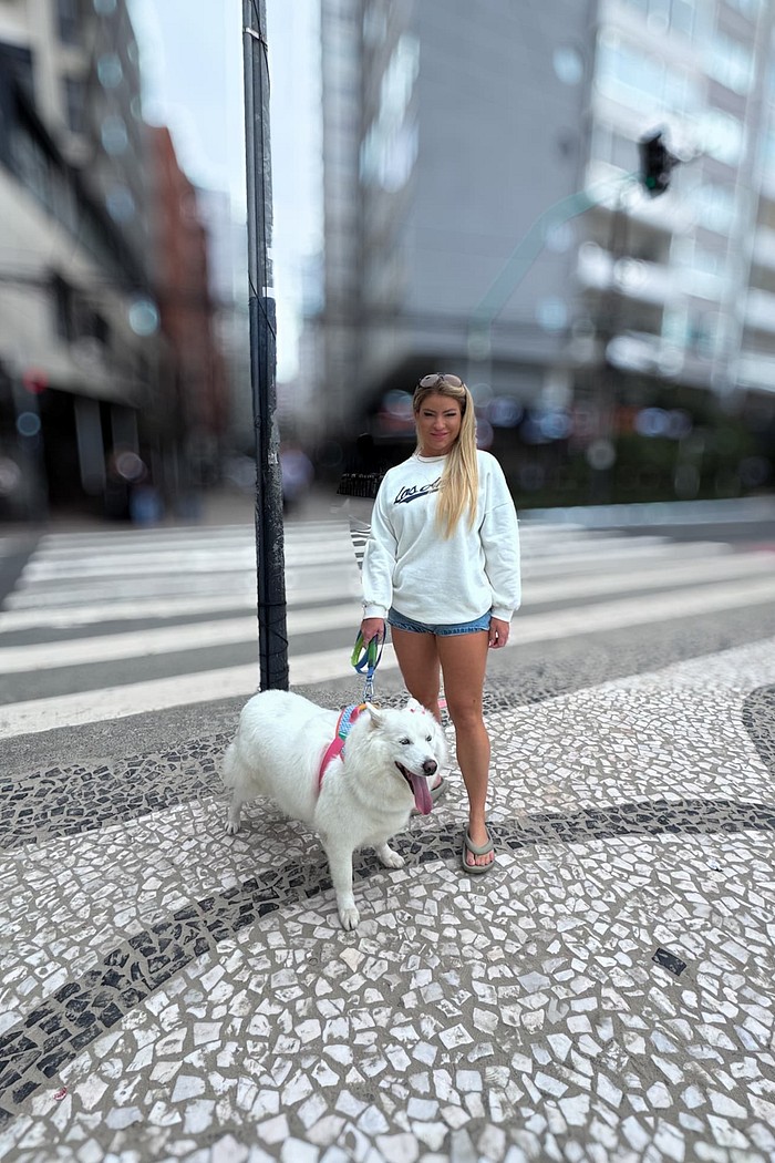 Casaco de moletom oversized Los Angeles