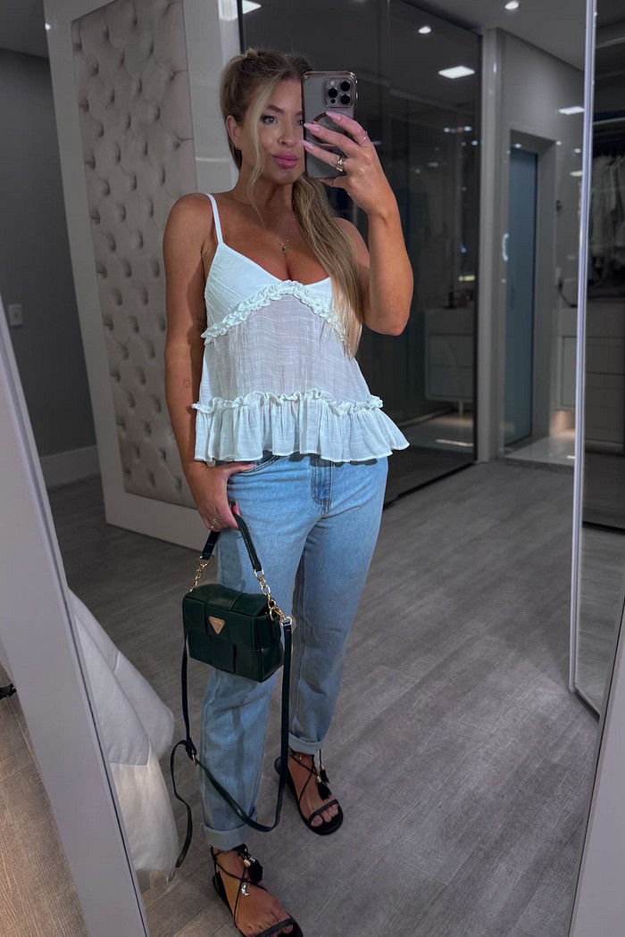 Bolsa em couro sintético matelassê Beatriz