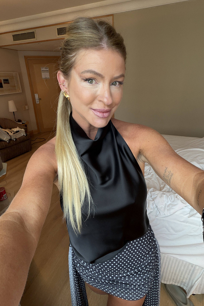 Blusa frente única assimétrica Carol