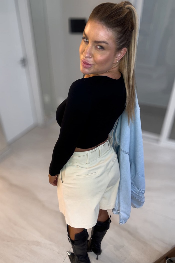 Bermuda em alfaiataria Cordelia