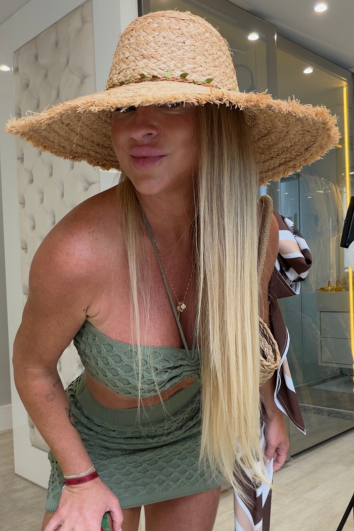 Chapéu em palha Pantaneiro