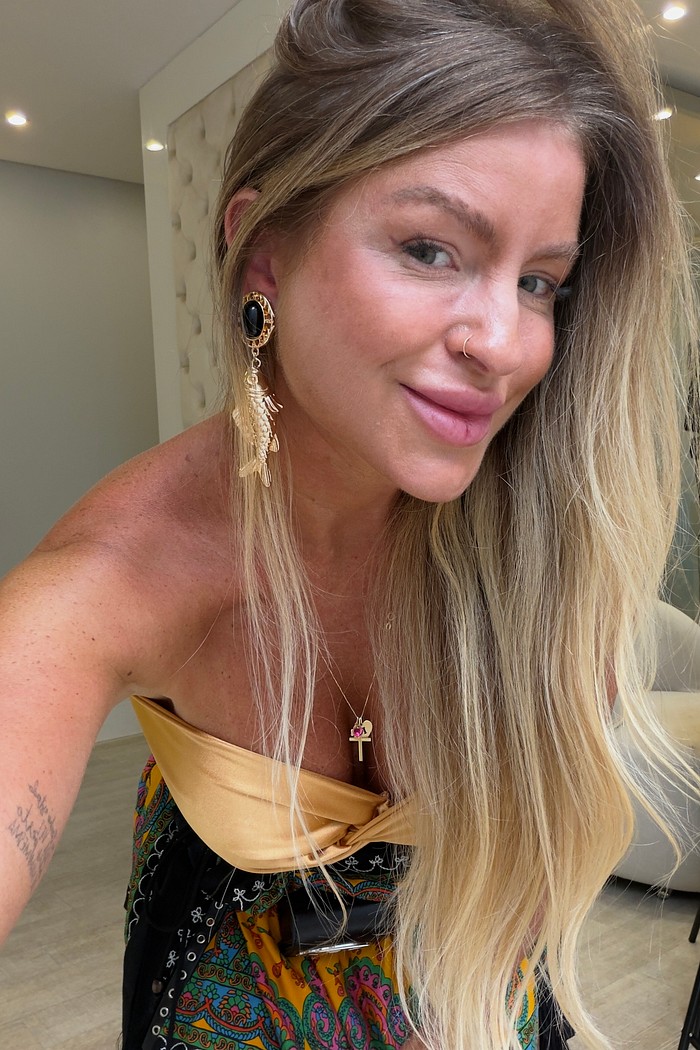 Brinco em formato de Peixe Iracema