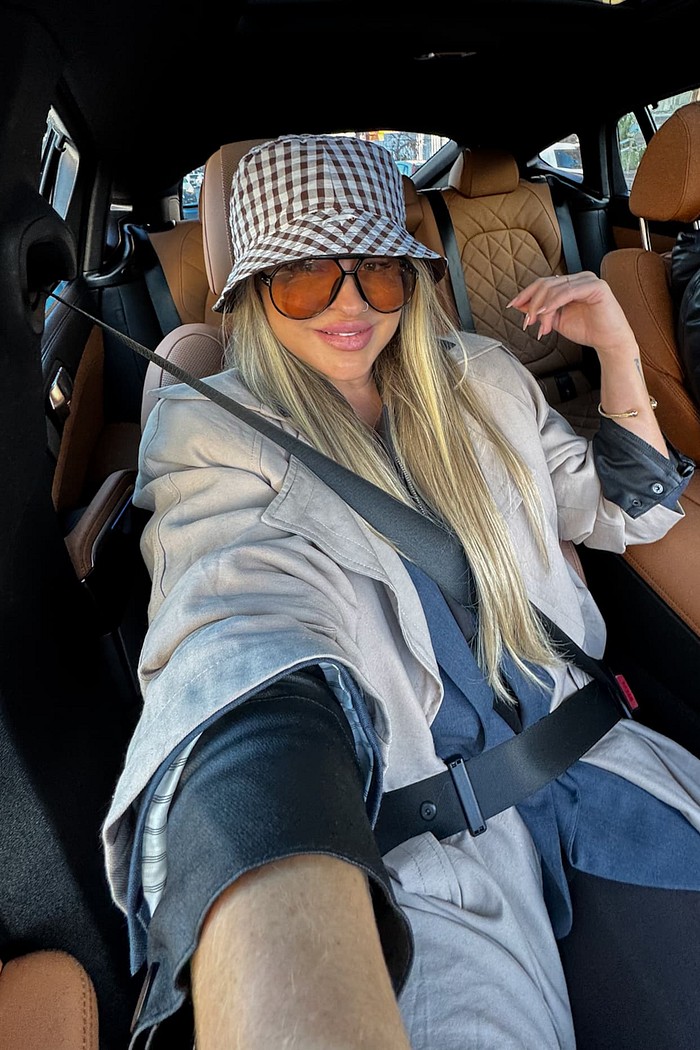 Chapéu bucket xadrez Grace