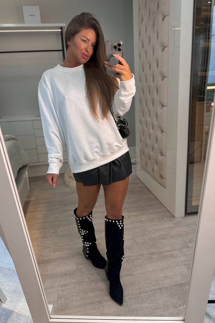 Casaco de moletom básico