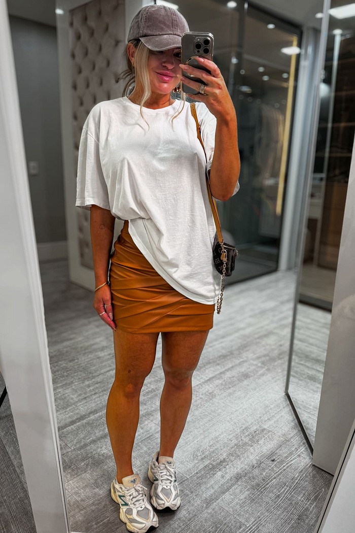 Camiseta alongada básica