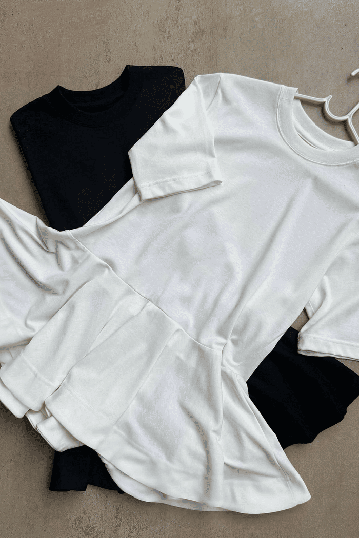 Camiseta básica Peplum Júlia