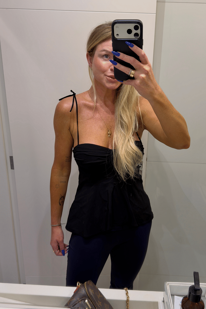 Blusa com amarração Bebel