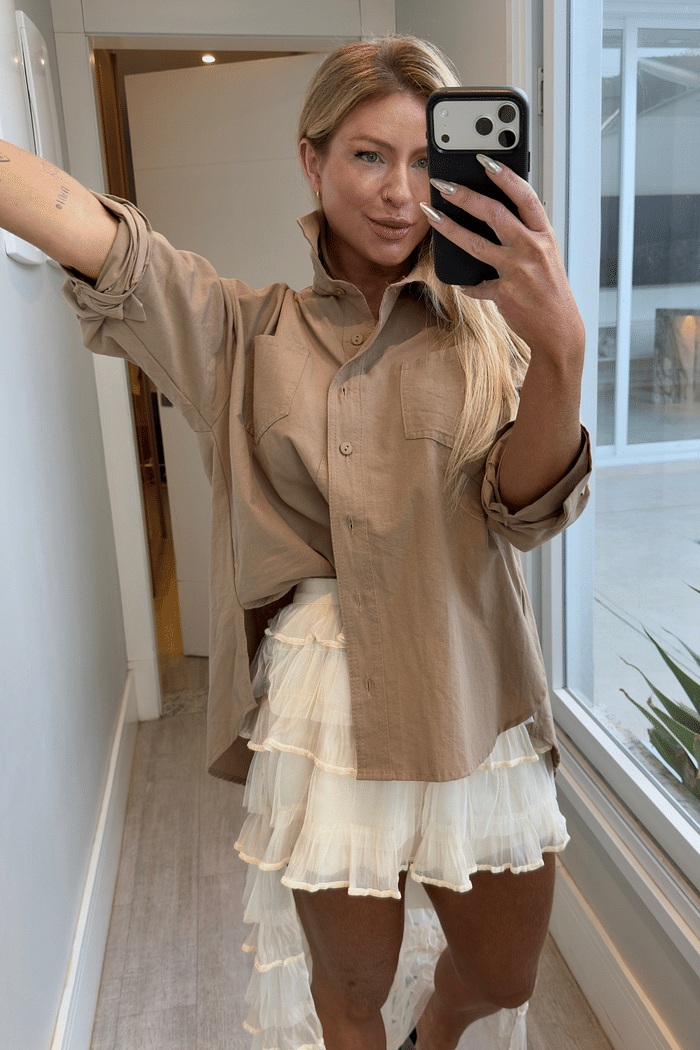 Camisa viscolinho Dariana