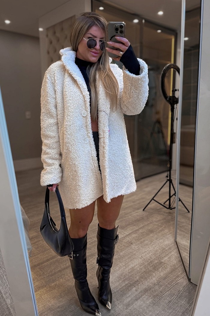 Casaco de pelos Chloe