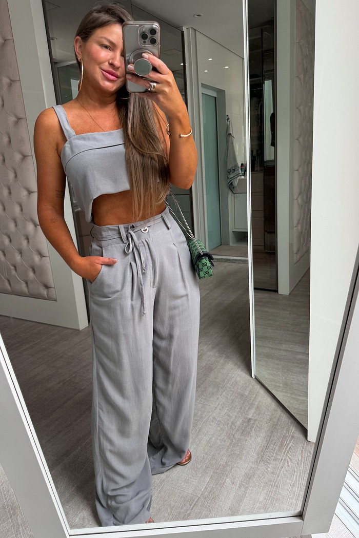 Blusa de alças largas lena